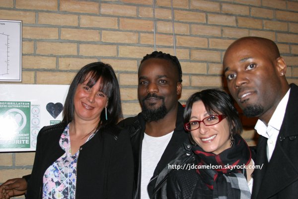 Quelques photos avec les artistes pr�sents pour le Concert en Hommage � Erick Bamy,le samedi 24 Octobre 2015 , Vieux Cond�, Salle Maxime Draux