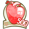 500 hearts!