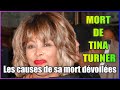 Mort de Tina Turner : Voici de quoi est d�c�d�e l'immense star � l'age d...