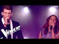 Johnny Hallyday - Que je t'aime | Casanova et Amel Bent |  The Voice Fra...